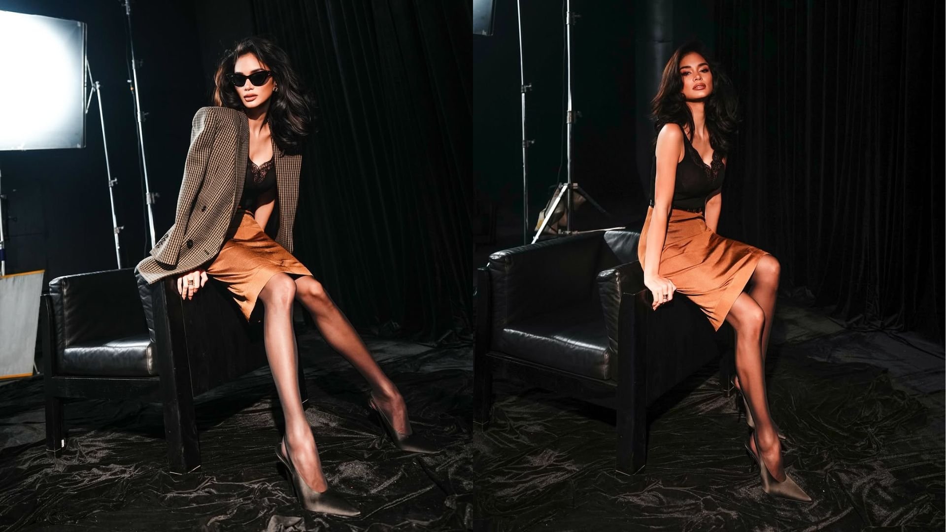 Pia Wurtzbach dazzles in Saint Laurent mood 