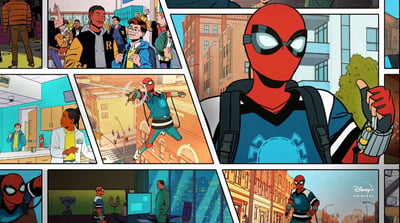 Your Friendly Neighborhood Spider-Man now streaming on Disney+