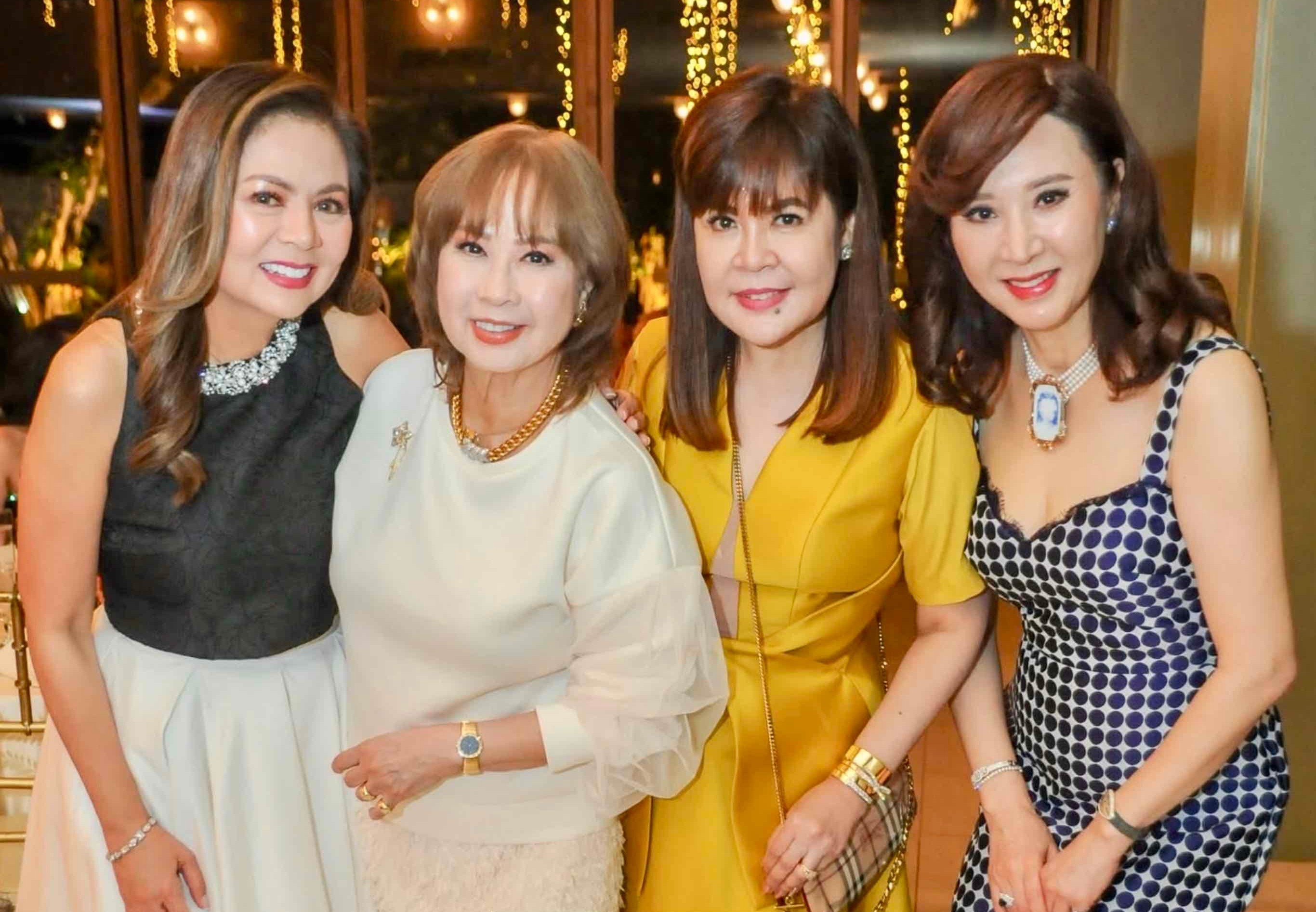 Joy Rustia, Nympha Valencia, Eni Alba, Carolyn Tan.