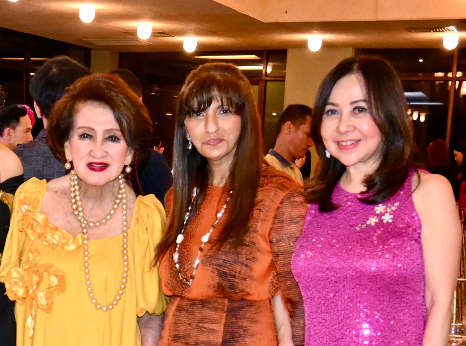 Nene Leonor, Shilpa Tolani and Shirley Sobremonte.