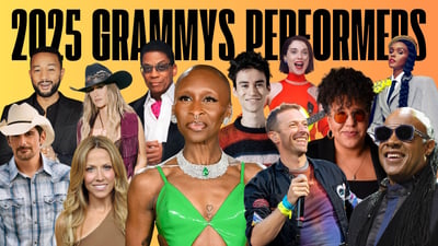 2025 Grammys: Cynthia Erivo, Stevie Wonder, John Legend, and more join performance lineup