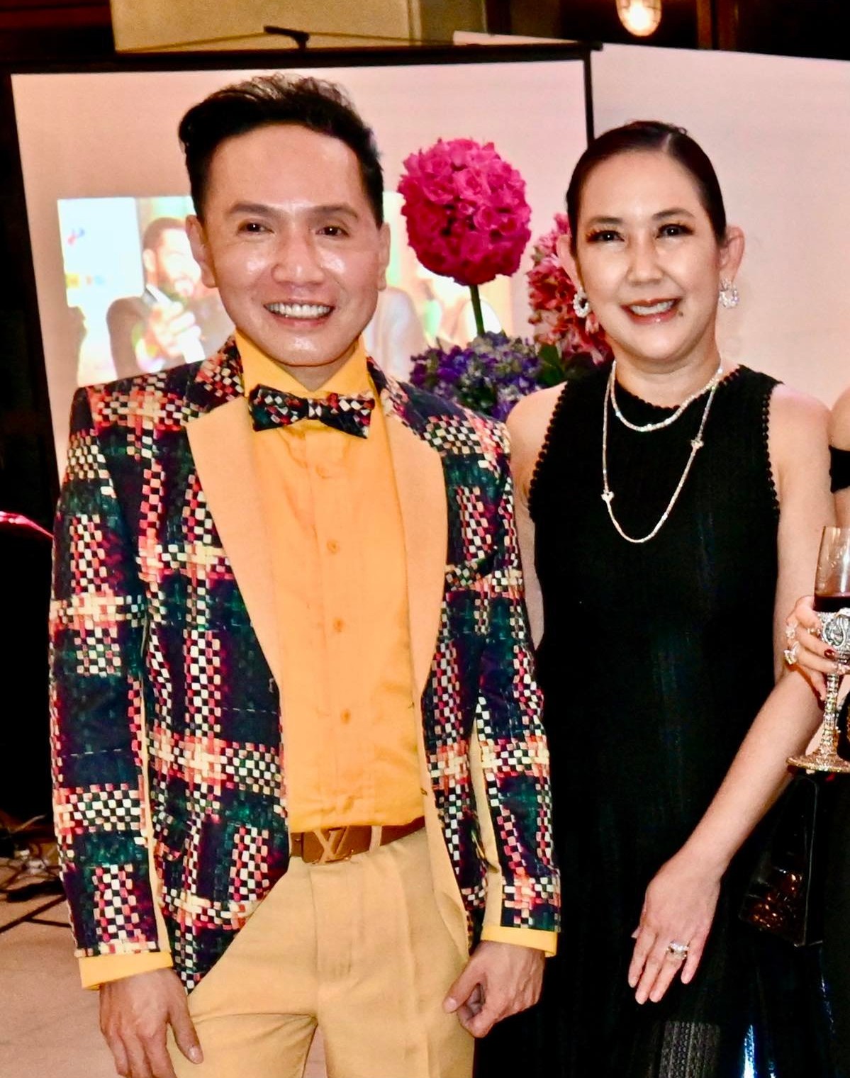 Dr. Rollin Tabuena and Dr. Jennie Diaz.