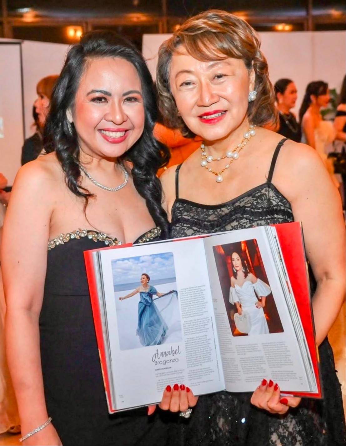 Imelda Sciandra and Annabel Braganza.