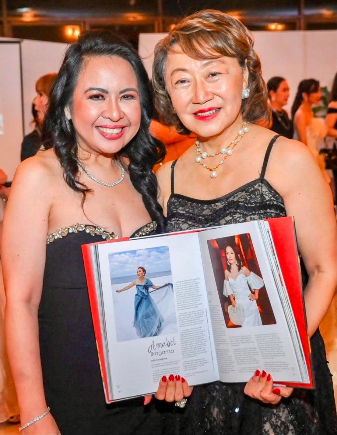 Imelda Sciandra and Annabel Braganza.