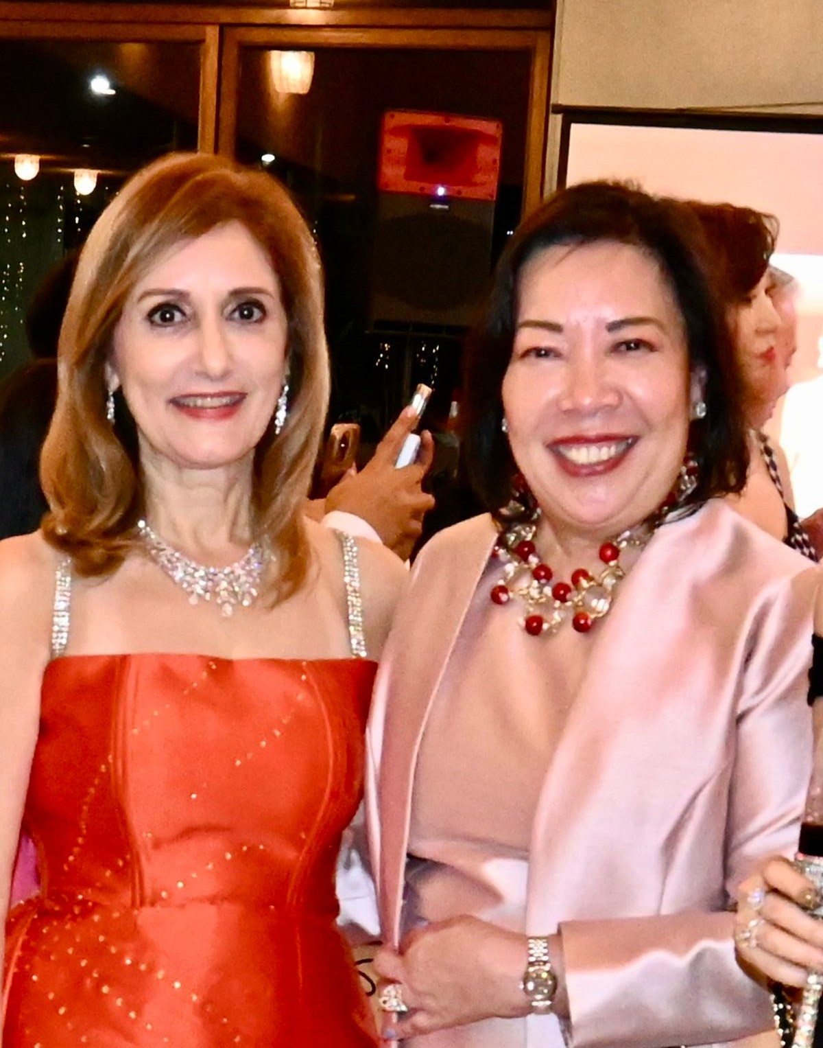 Georgette Wilson and Rosemarie Ong.