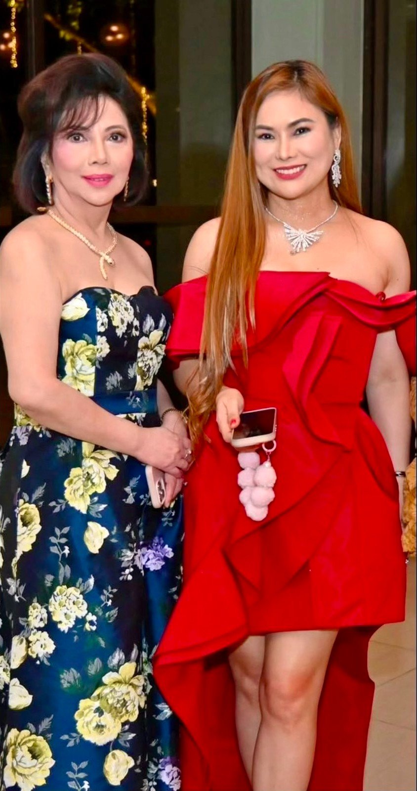 Dr. Liza Quirolgico and Shy Tan.