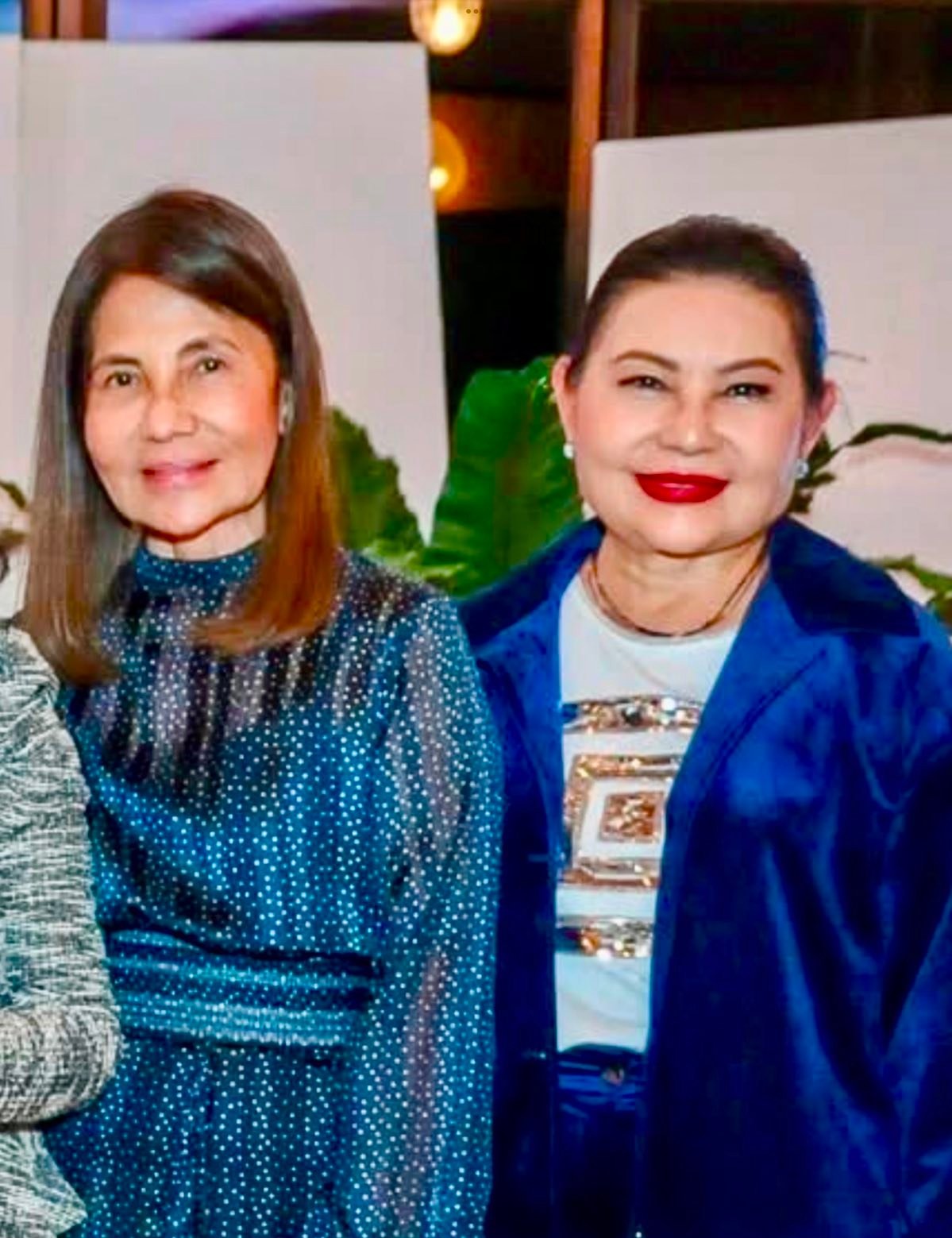 Eisa Mercado and Marian Ong.