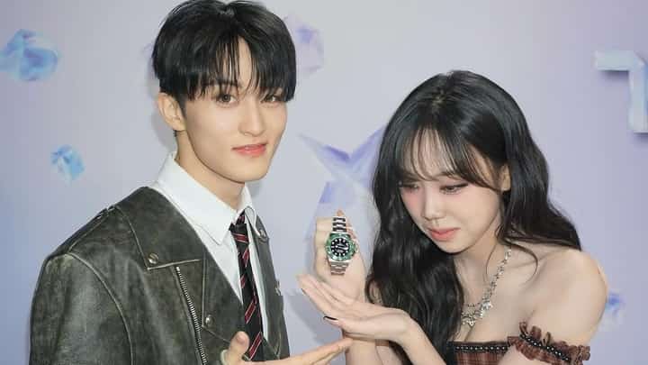 Lee Young Ji thanks Mark Lee for
luxurious watch gift