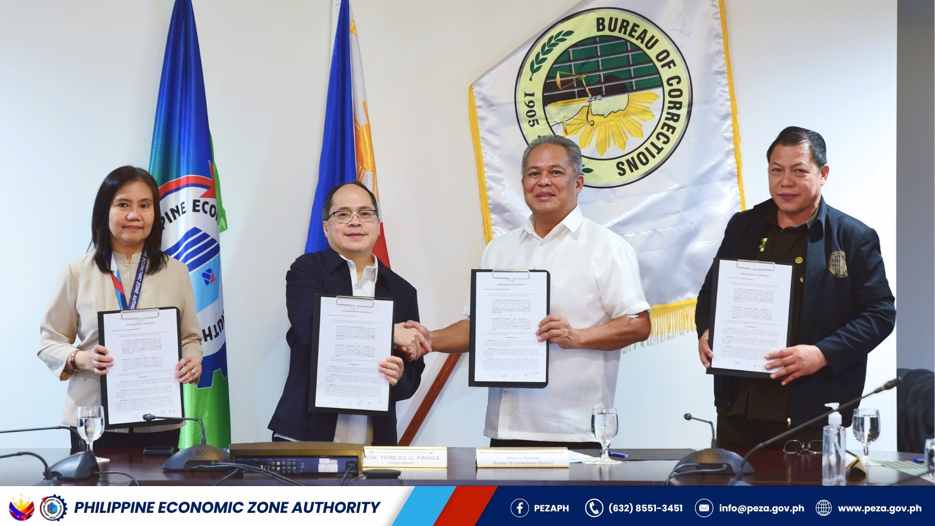PEZA, BuCor formalize Iwahig’s mega ecozone development