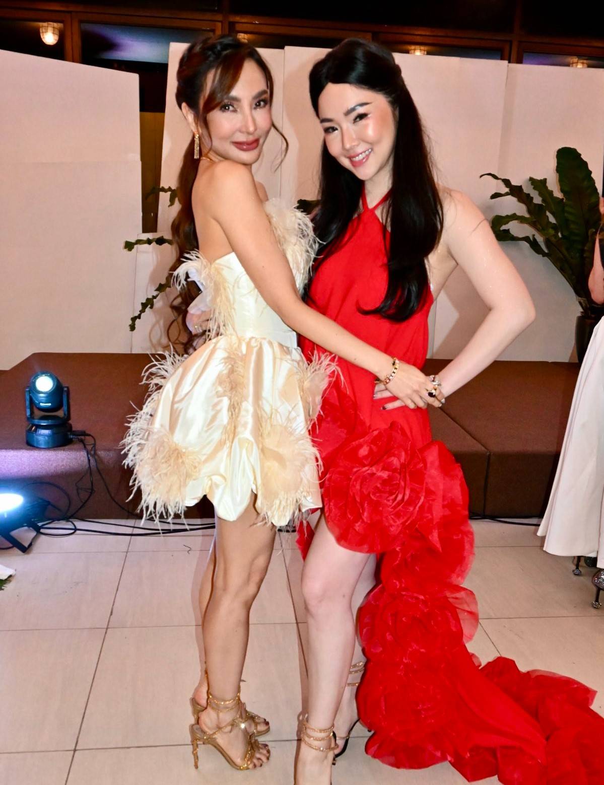 Michelle Takijima and Jill Tan.