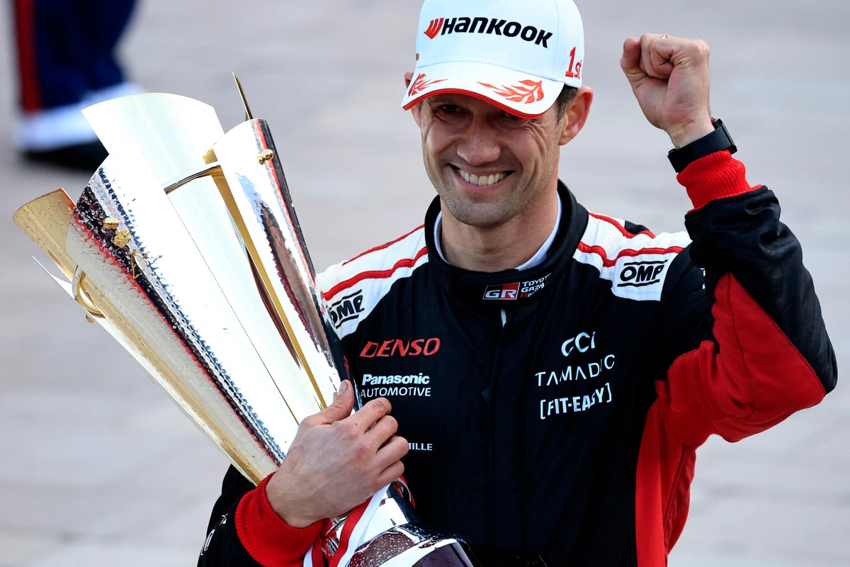 SEBASTIEN Ogier’s triumphant Monte Carlo win.