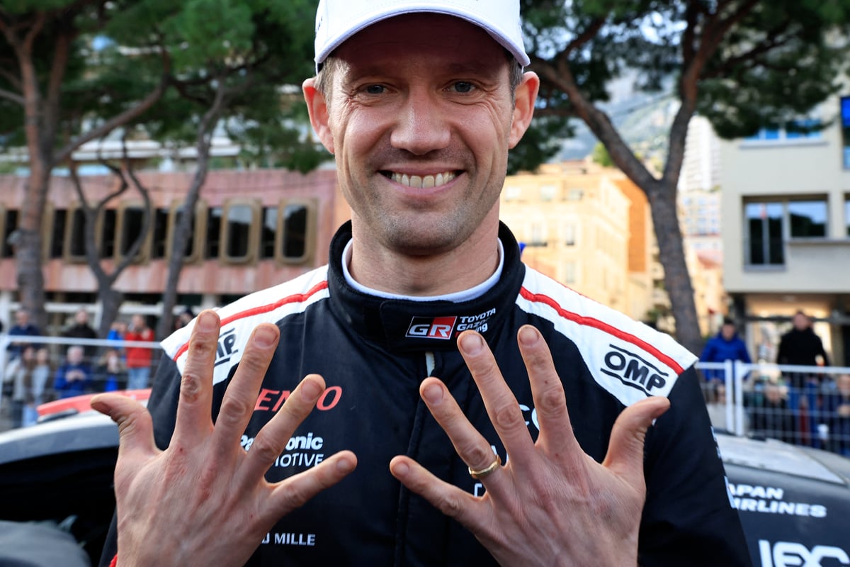 Ogier’s lucky star