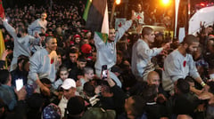 Israel frees 110 Palestinian prisoners