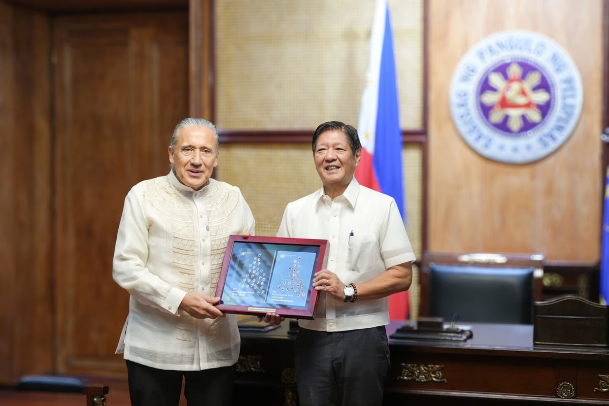 Marcos thanks UN official for strengthening Phl-UN ties