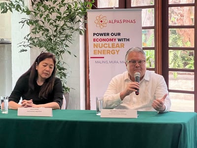 Nuclear energy to power economic growth — Alpas Pinas