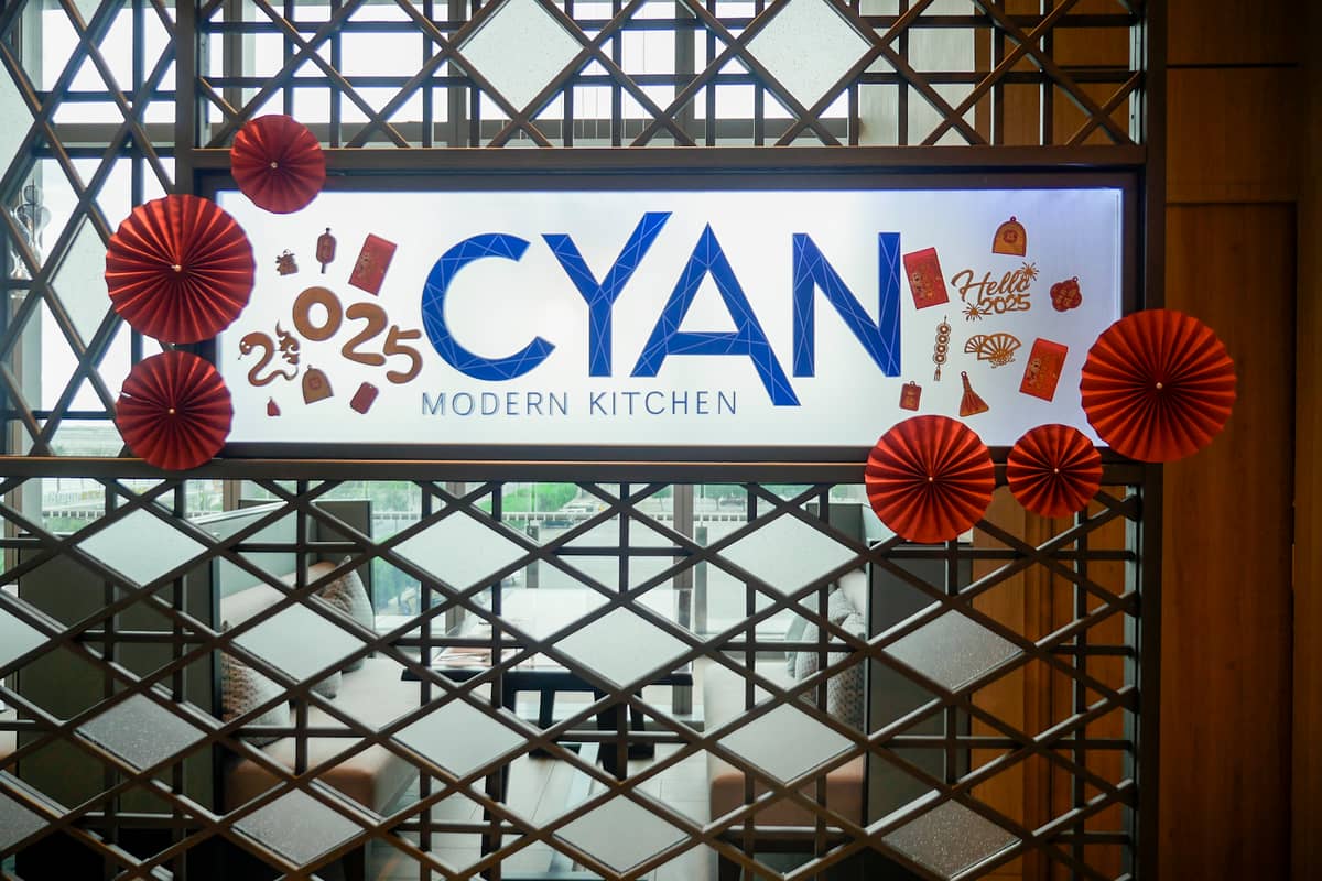 The Cyan Modern Kitchen.