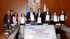 NMP accepts SMDC service donation