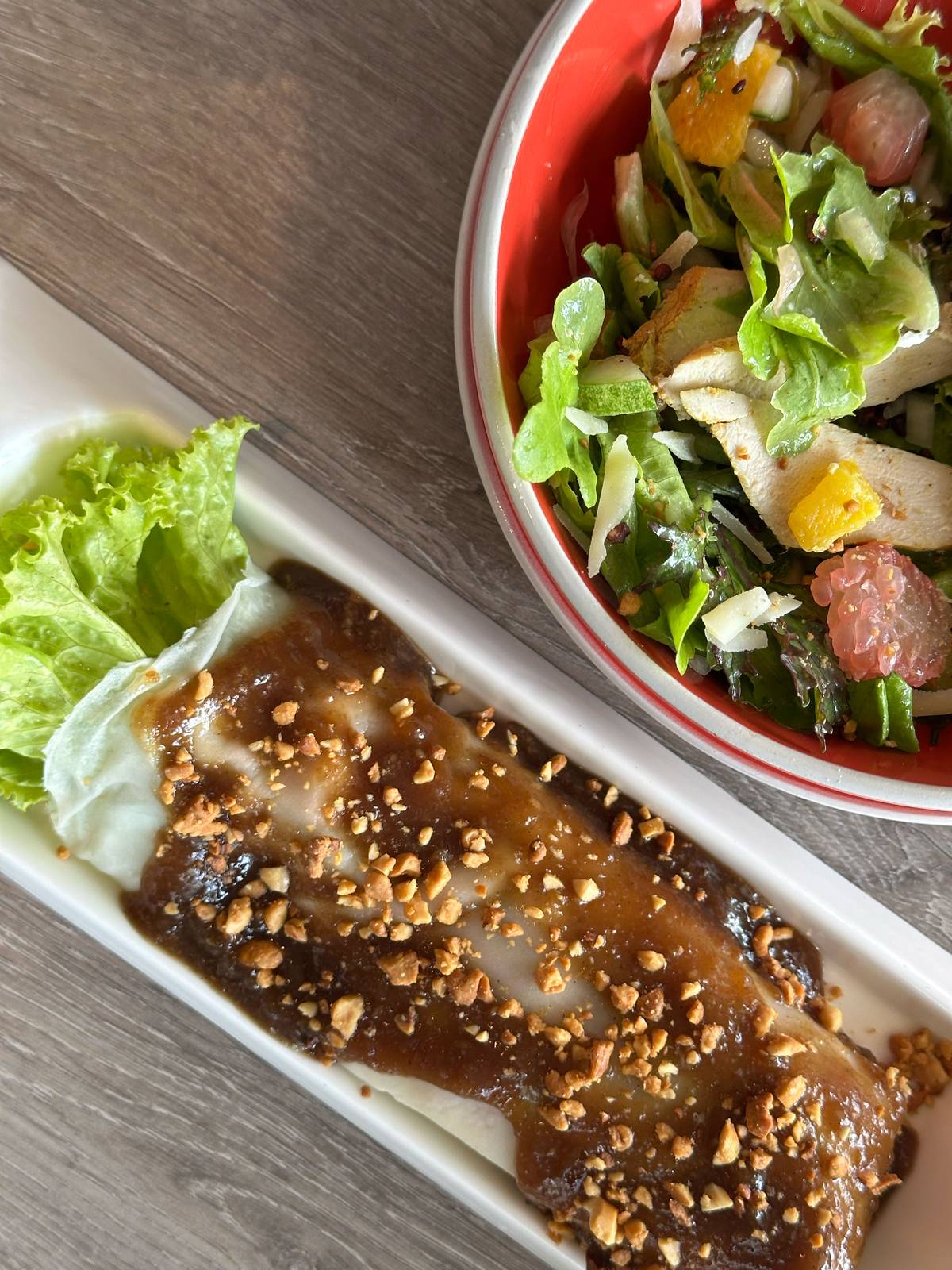 Vanda Signature Salad and new Lumpiang Sariwa.