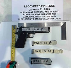 Drunk man arrested for brandishing firearm in Navotas