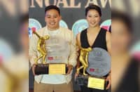 Paris Olympic bronze medalists Nesthy Petecio (left) and Aira Villegas are set to kick off training camp in Baguio City.