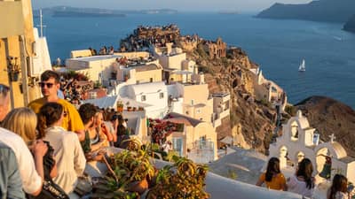 Greece on high alert as quakes shake Santorini island