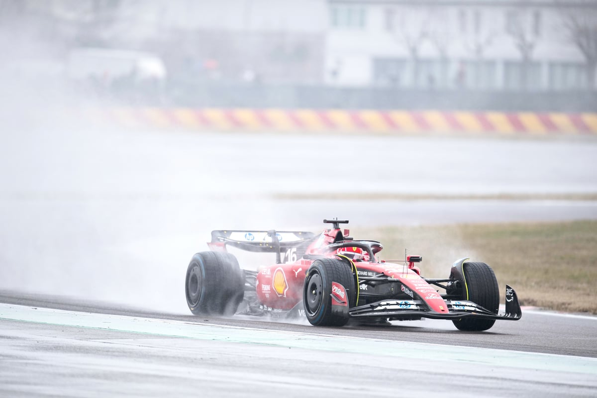 LEWIS Hamilton is already pushing Ferrari to the limit — literally — after an early crash in Barcelona.