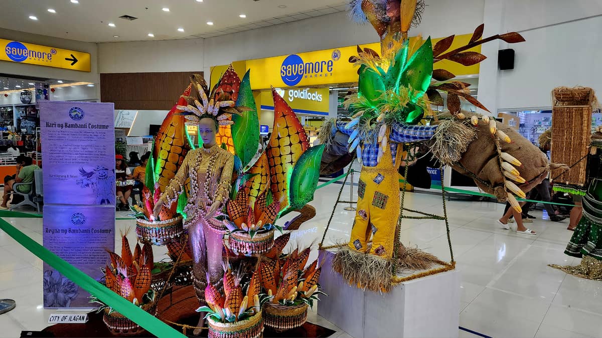 Costumes from Ilagan City were a nod to its main produce, the corn.