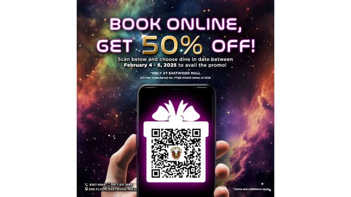 Savor 50% off at Vikings Eastwood for a limited time