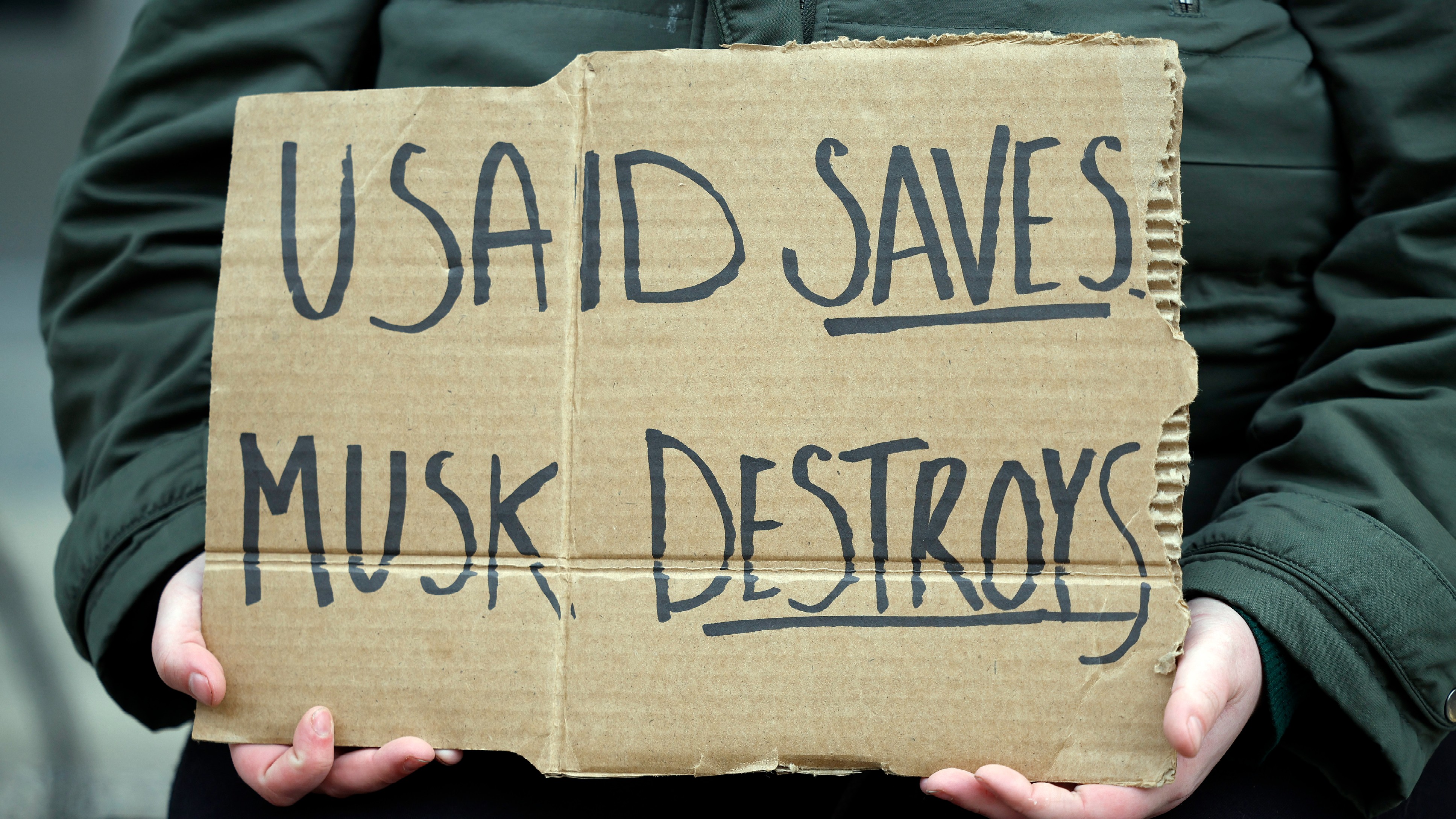 Musk says Trump 'shutting down' US aid agency