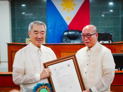 Hans Sy named adopted son, honorary mayor of Bacolod at 20th Bacolaodiat Festival