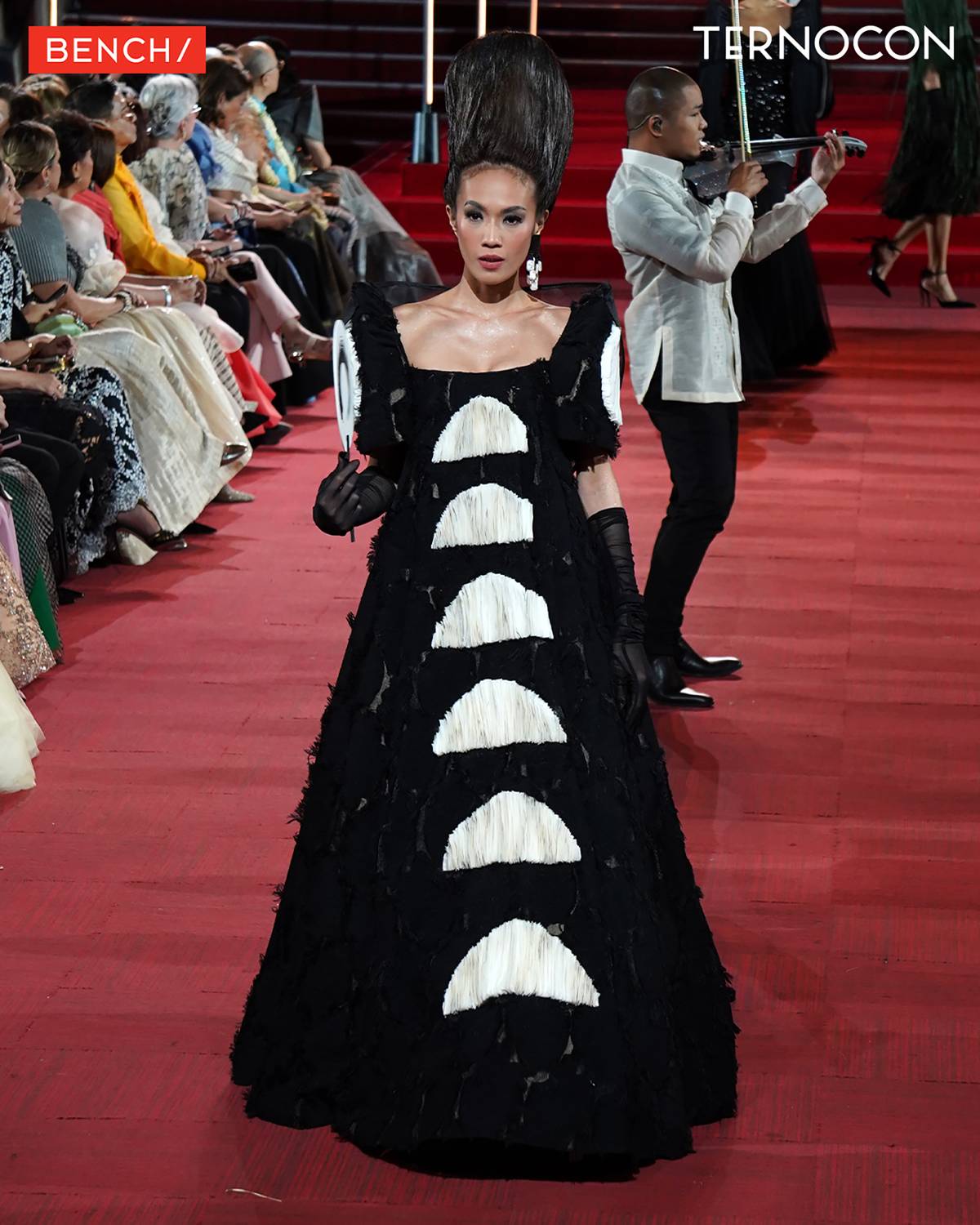 Rhett Eala’s collection was a visual tribute to national artist Lao Lianben.