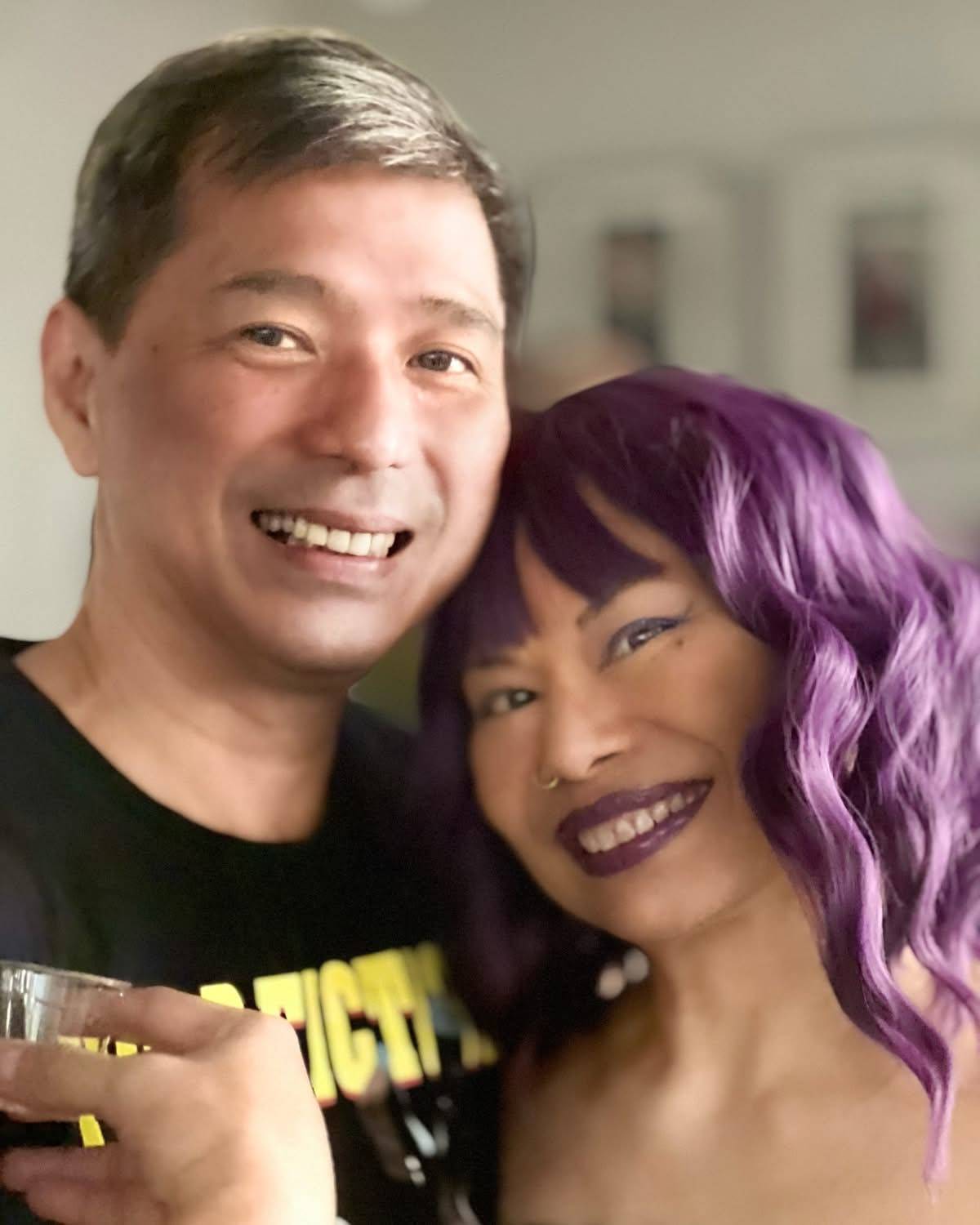 Don Renato and Katrina Lagman.