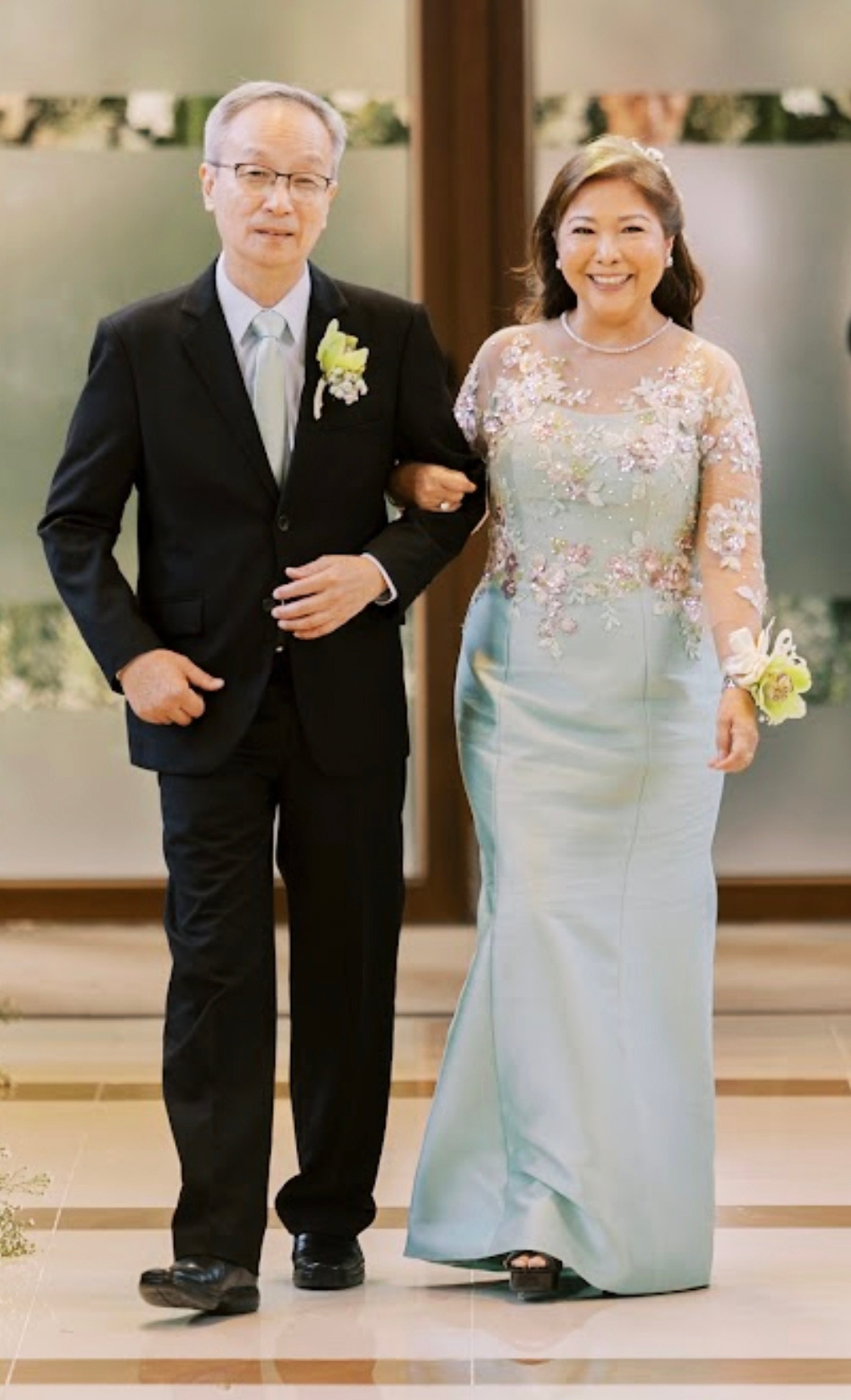 Principal sponsors Nixon Po and Melita Ramos