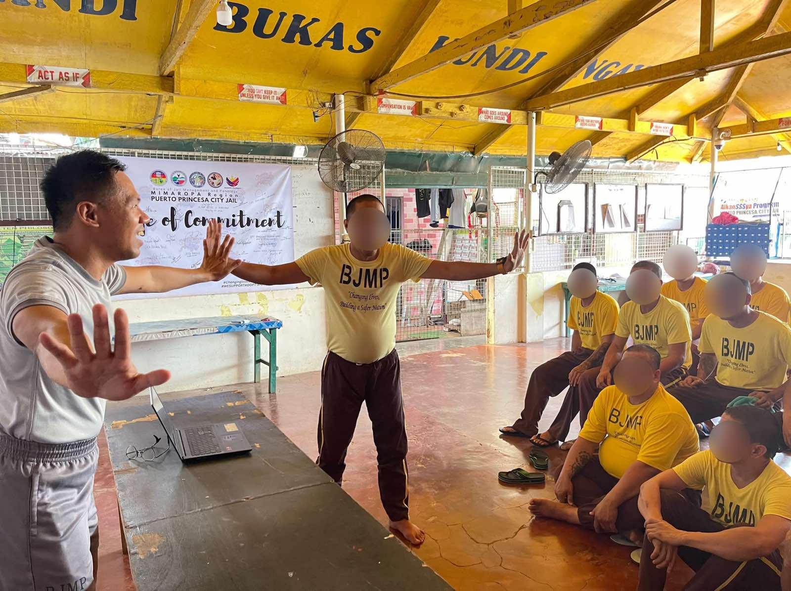 PDLs in Puerto Princesa jail express themselves through art