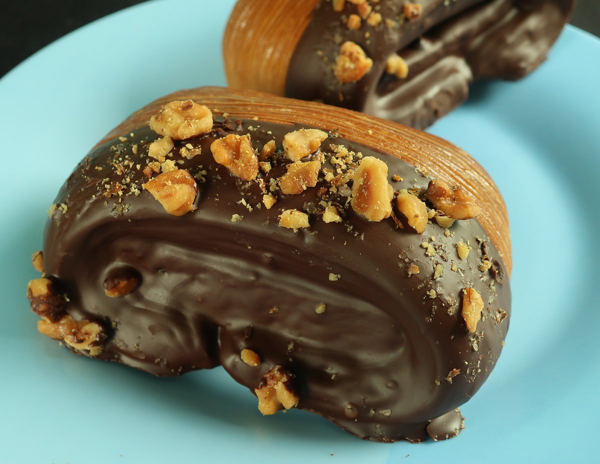 Bakers Champ’s Triple Chocolate Walnut Brownie Croissant.