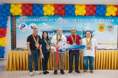 PAGCOR inaugurates 2 Davao socio civic centers