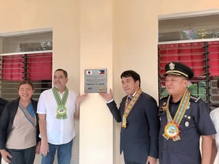 Negros Occidental gets 2-story school building from Japan