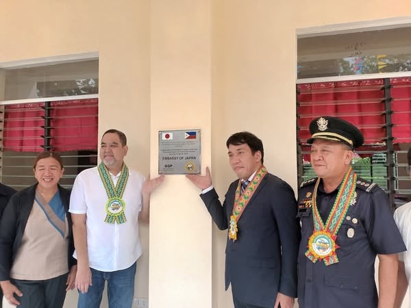 Japan donates two-storey school building to Ilog, Negros Occidental