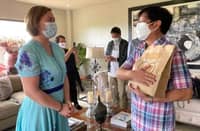 Bongbong Marcos and Sara Duterte meet in Cebu City to solidify their alliance for the 2022 presidential election.