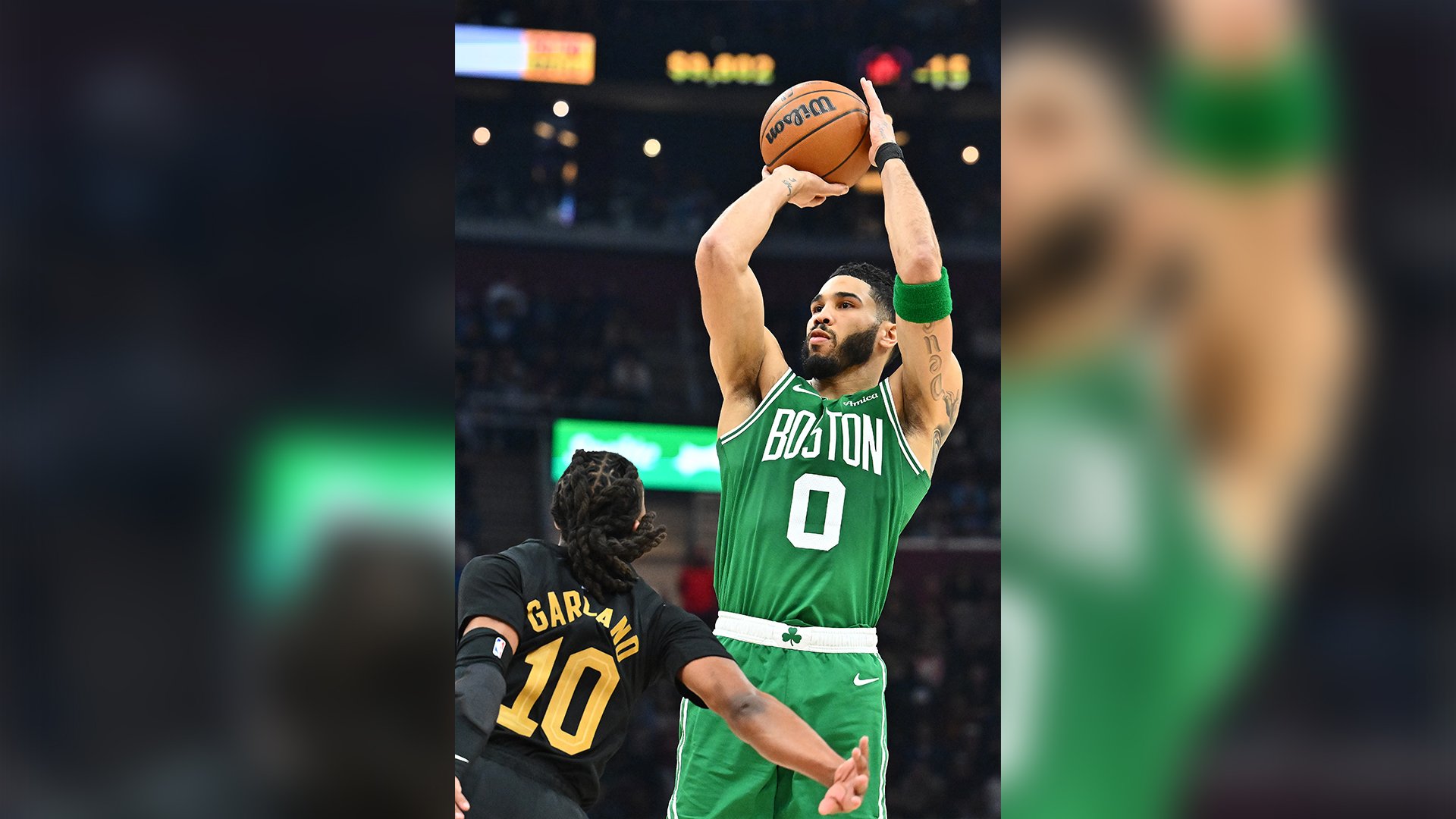 Tatum, Celtics send Cavs crashing