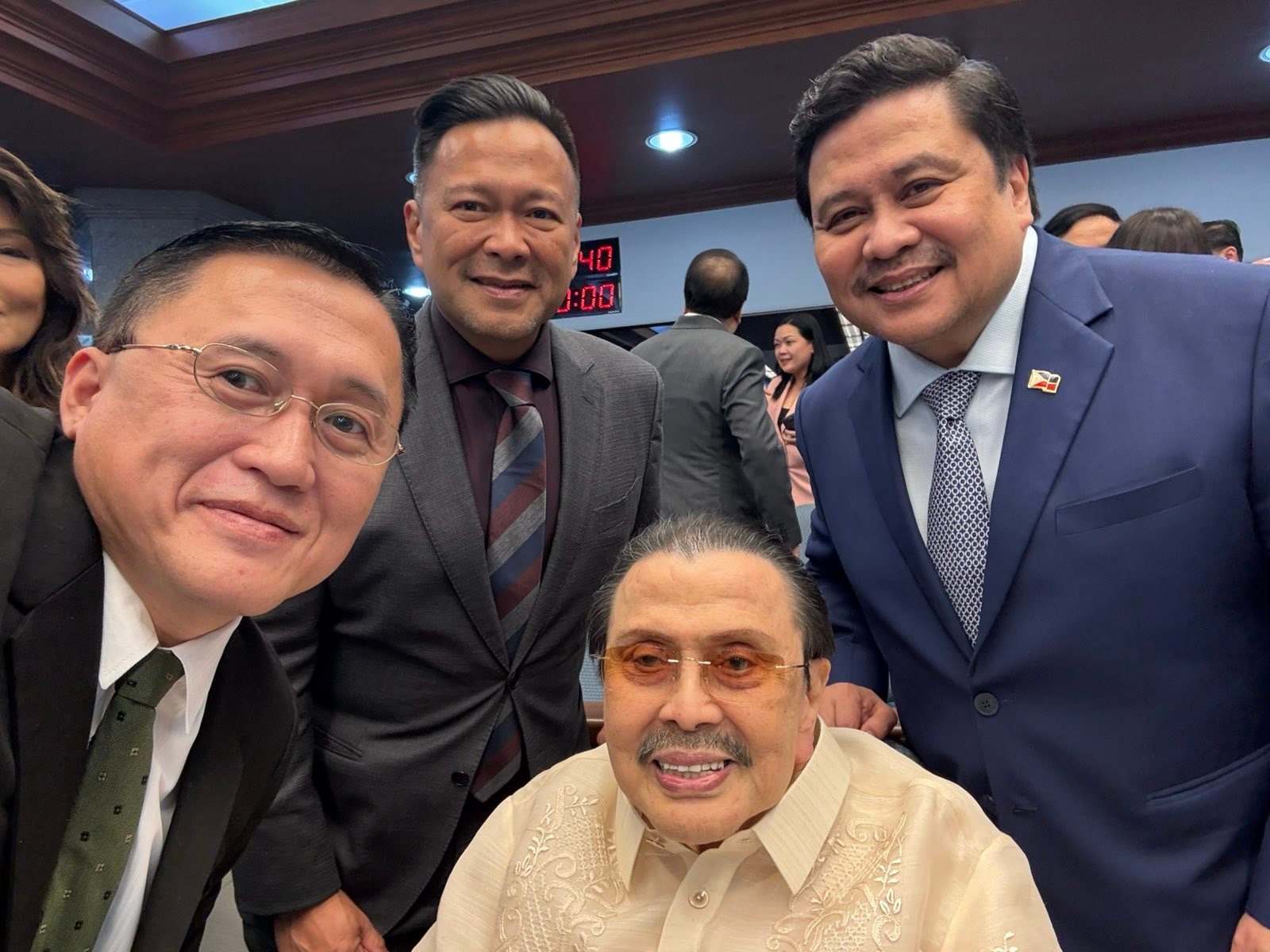 Senate honors Joseph Estrada, Loi Ejercito for advocacy for the poor