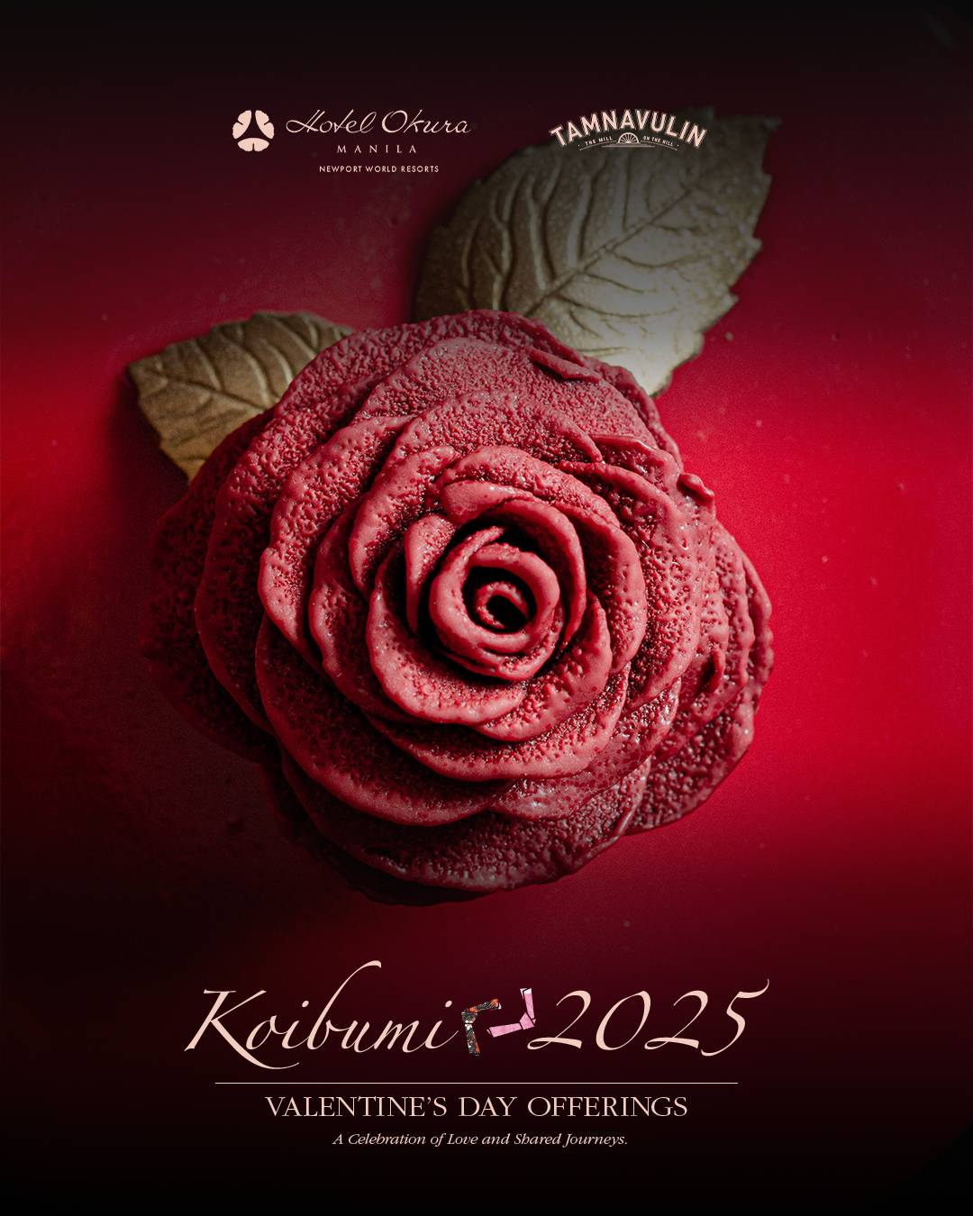 Treat yourself and your loved ones with an intimate dinner at Hotel Okura Manila this Valentine's Day.
