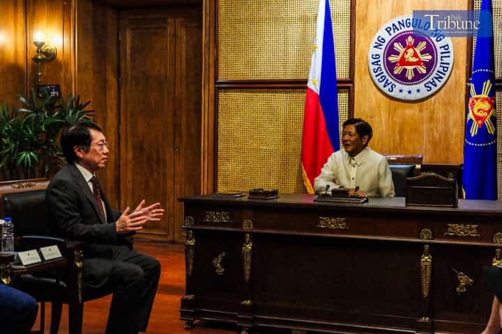 President Marcos and Mitsubishi Motors Corporation President and CEO Takao Kato