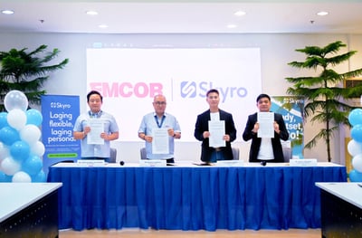 Skyro, EMCOR partner for flexible online loans in Palawan, Visayas, Mindanao