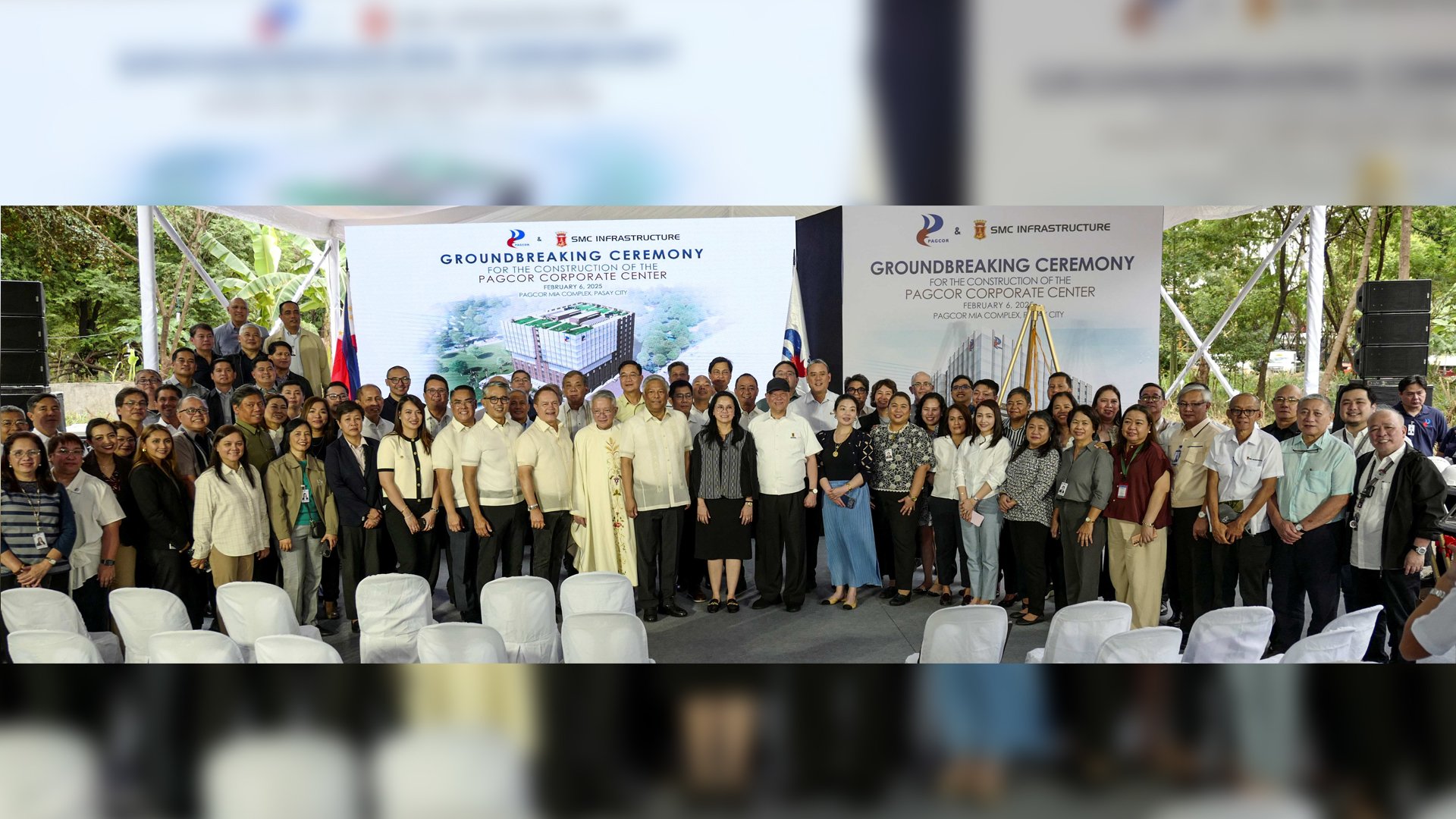 New corporate center via Pagcor, SMC tieup
