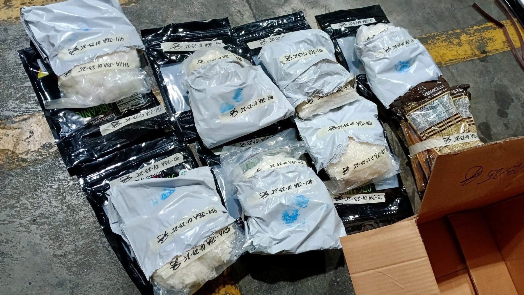 Suspects on intercepted P2.7-B illegal drugs charged