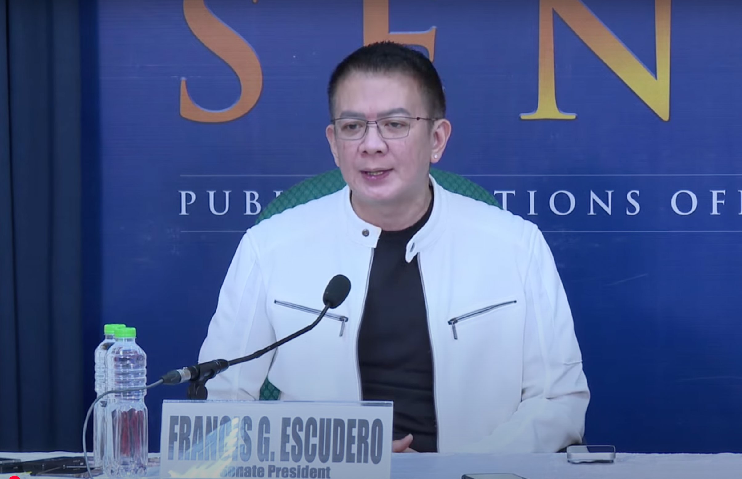 Senate to start impeachment proceedings vs. VP Duterte on 2 June — Escudero