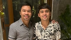 Manny Pacquiao pens touching message to son Jimuel