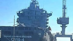 Iran Revolutionary Guards unveil first drone carrier in Gulf