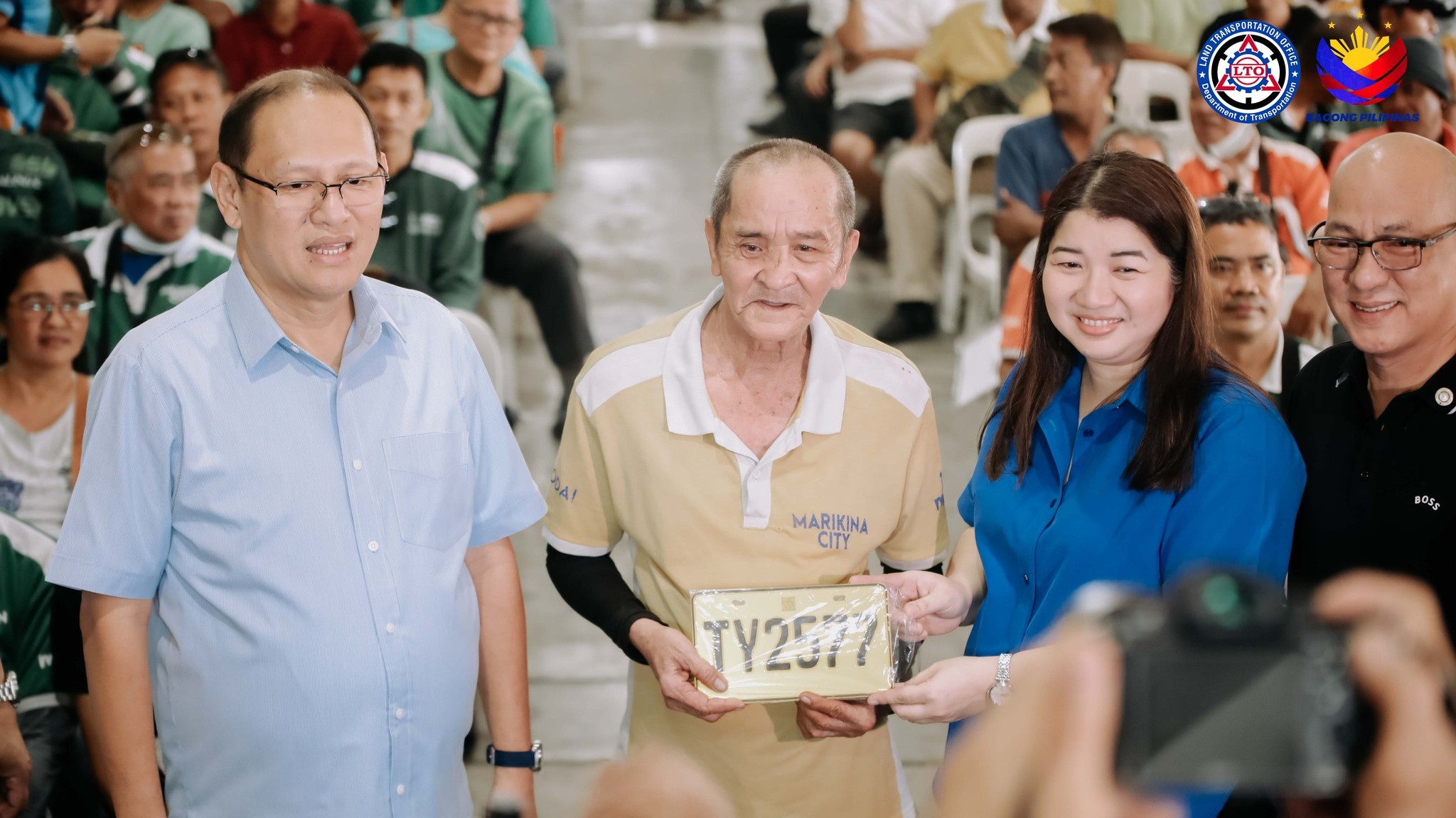 LTO solves license plate backlog for Marikina tricycles